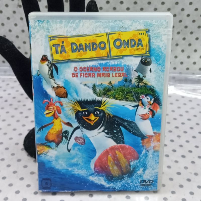Dvd Filme Tá dando onda - usado