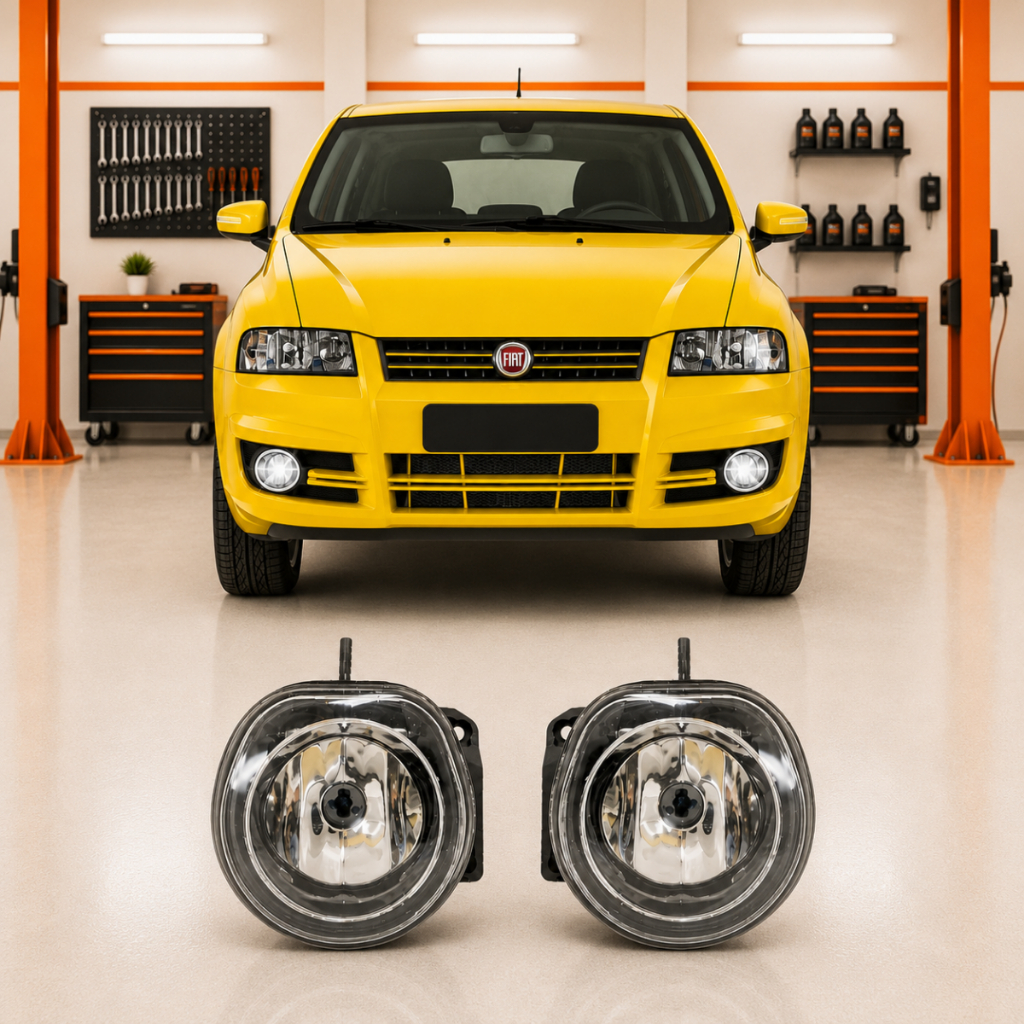 Imagem Farol De Milha Neblina Fiat Stilo 2002 2003 2004 2005 2006 2007 2008 2009 2010 2011