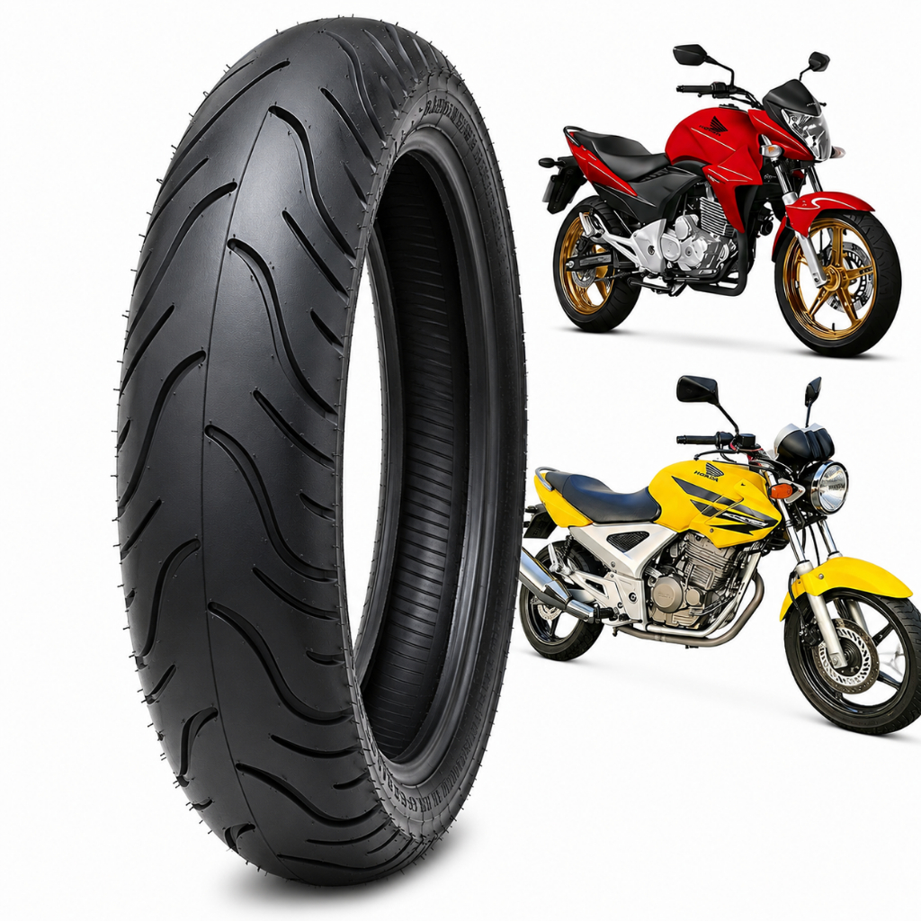 Pneu Dianteiro 110 70 Aro 17 Para Cb 300 2009 Até 2015 Da Fazer 250 2006 A 2018 Pra Cbx 250 Twister