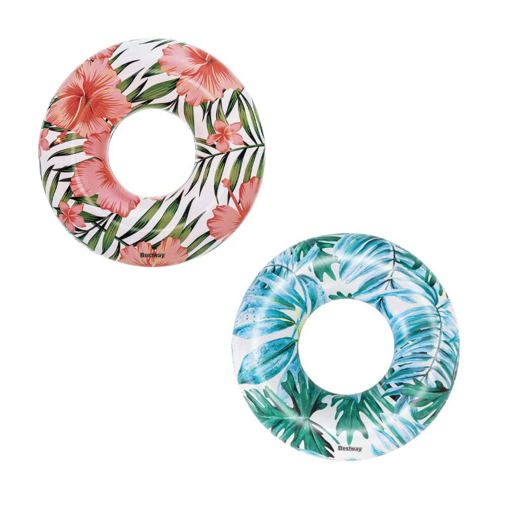 Boia de Piscina Praia Tropical para Adulto 1,19m Bestway