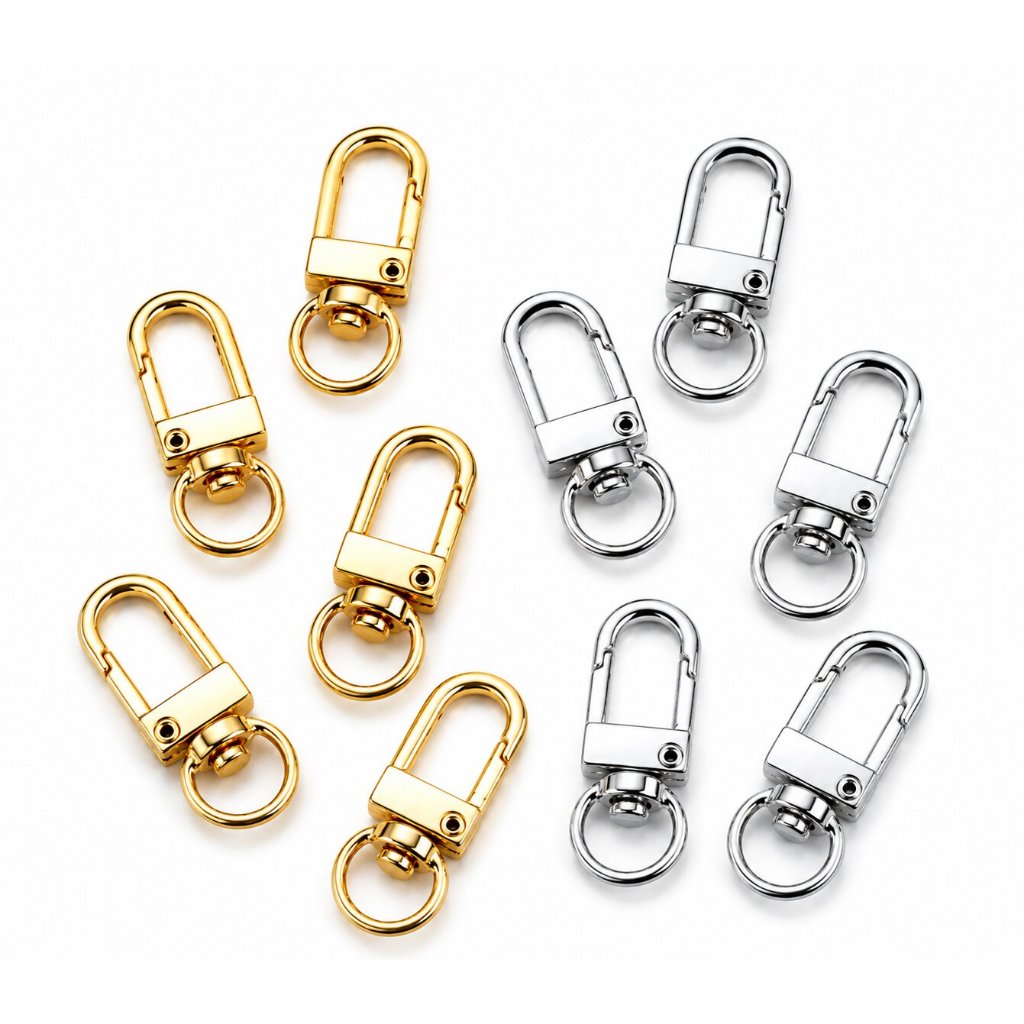Fecho Mosquetão 32mm - Pacote com 100 Peças