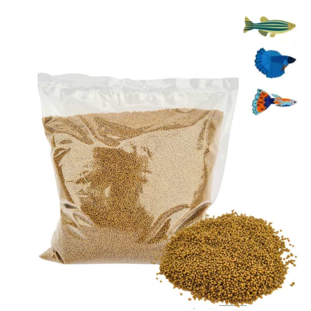 Ração de Betta e Peixes pequenos CR2 Polinutri a Granel 500g