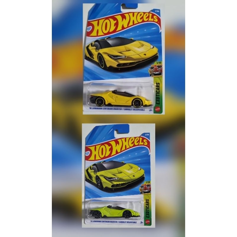 Hot Wheels Lamborghini Centenário Roadster Lacrado Novo Colecionável