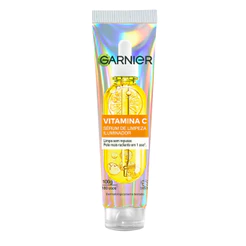 Garnier Sérum de Limpeza Facial Iluminador com Vitamina C, Antimarcas, Pele normal a oleosa, Serumnete 100G