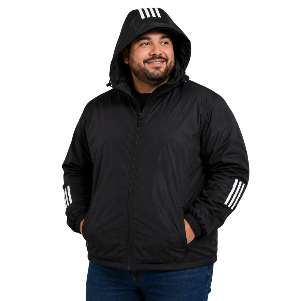 Jaqueta Plus Size Masculina Bomber Listra Inverno