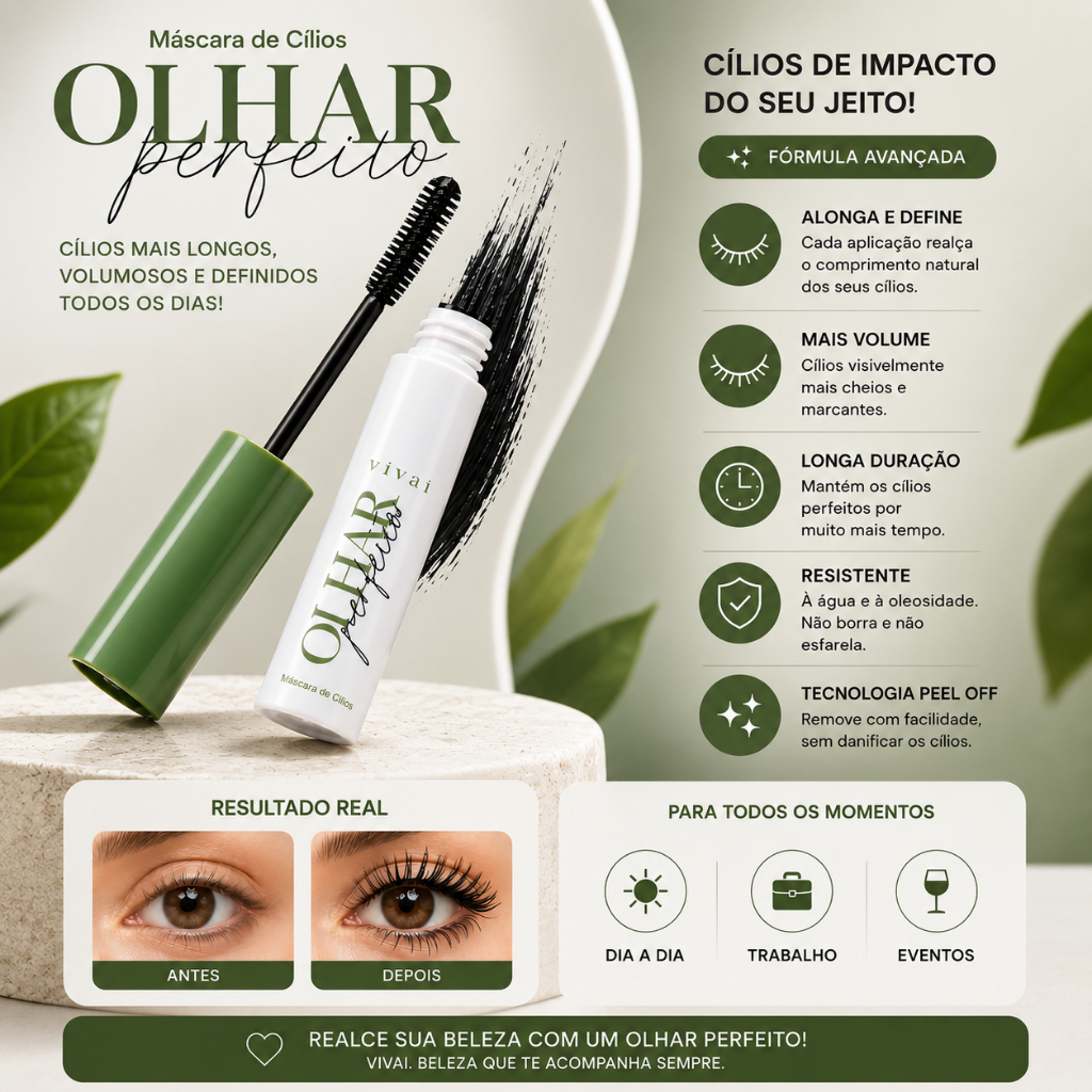 Detalhes do Kit 5 Delineador Líquido Máscara de cílios Fix Brow Gel para Sobrancelha e Lápis de Olho Preto e Marrom