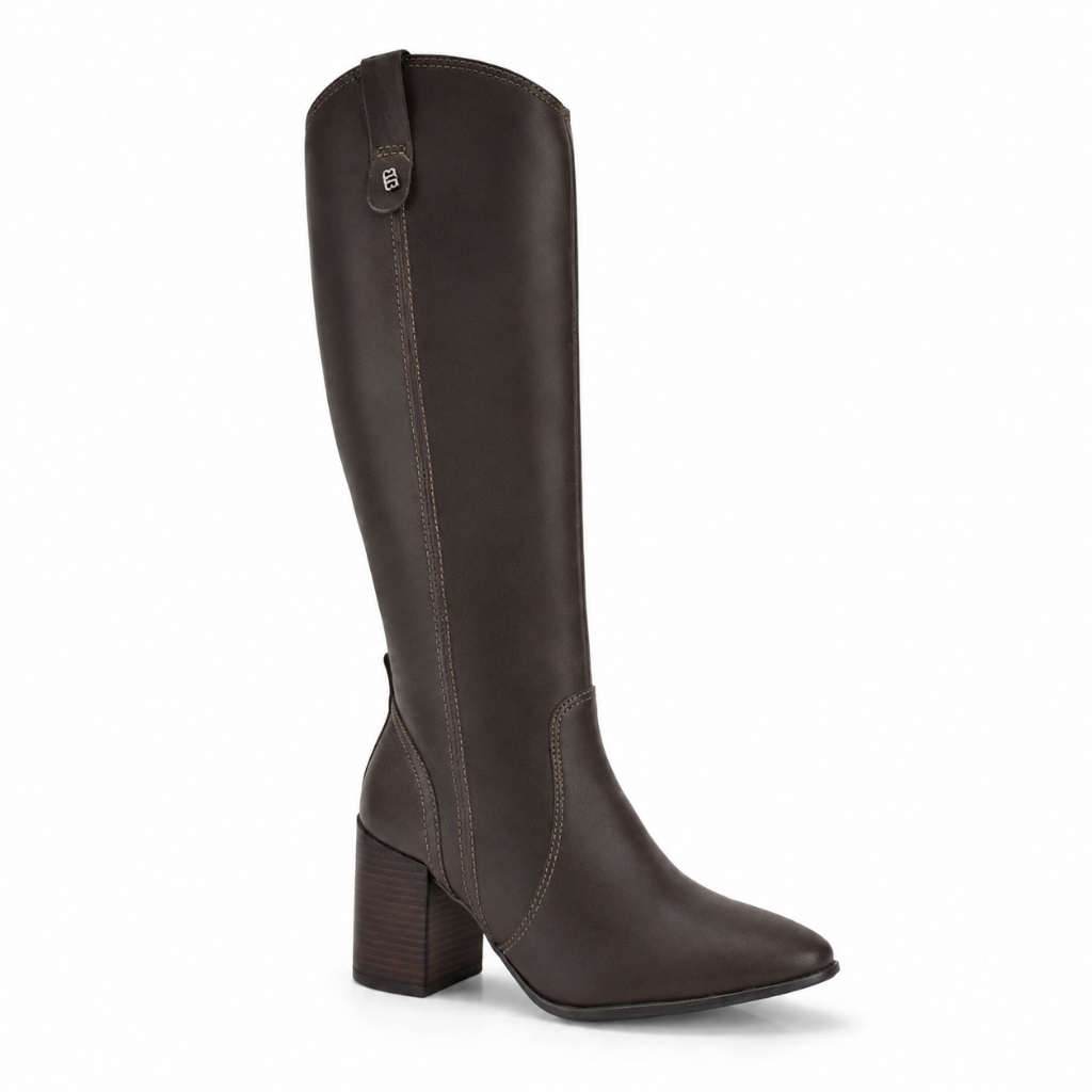 Bota De Cano Alto Bottero De Couro (377703-01)