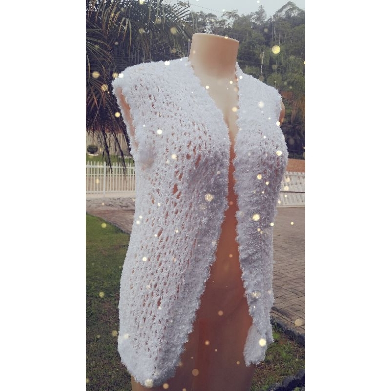 Colete "G" tricôt [peça única] (Brechó)