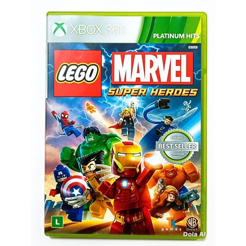 Lego Marvel Super Heroes Xbox 360 Mídia Física Original