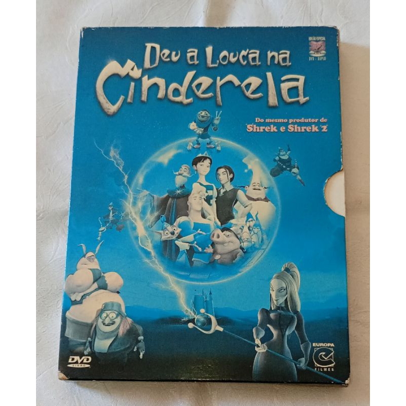 DVD ( DUPLO) DEU A LOUCA NA CINDERELA