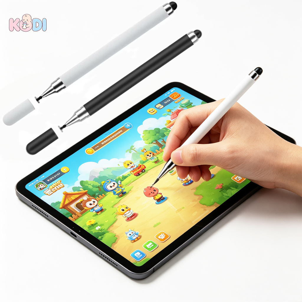 Caneta Touch Screen 3 EM 1 Ponta Fina Desenho IPad IPhone Android Alta Precisão Universal Design Grafico-K1