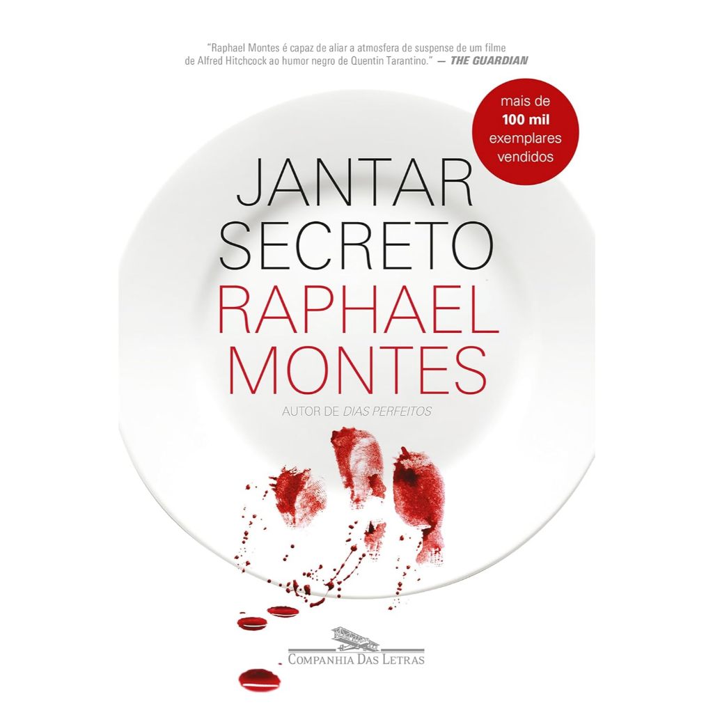 Livro Jantar Secreto - Companhia das Letras | Raphael Montes