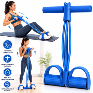 Faixa Elástico Extensor Para Exercícios Físicos Profissional Treino Pull Reducer Academia…
