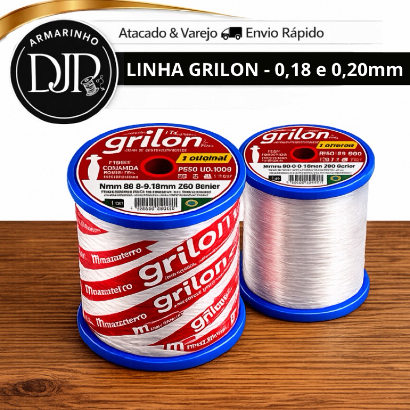 Linha Grilon 0.18  0.20 Linha Invisível