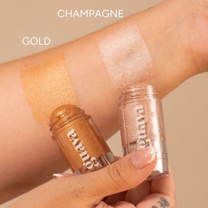 Bastão iluminador facial e corporal Guava com skincare