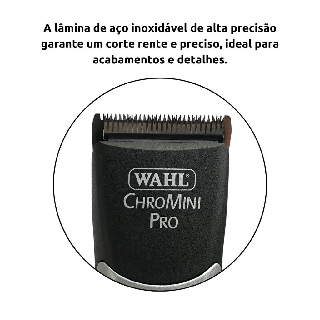 Maquina De Acabamento Wahl Chromini Pro Bivolt Profissional — imagem 2 de 2