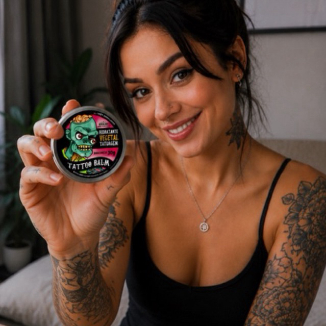 Tattoo Balm Hidratante para tatuagem Natural MELANCIA 30g