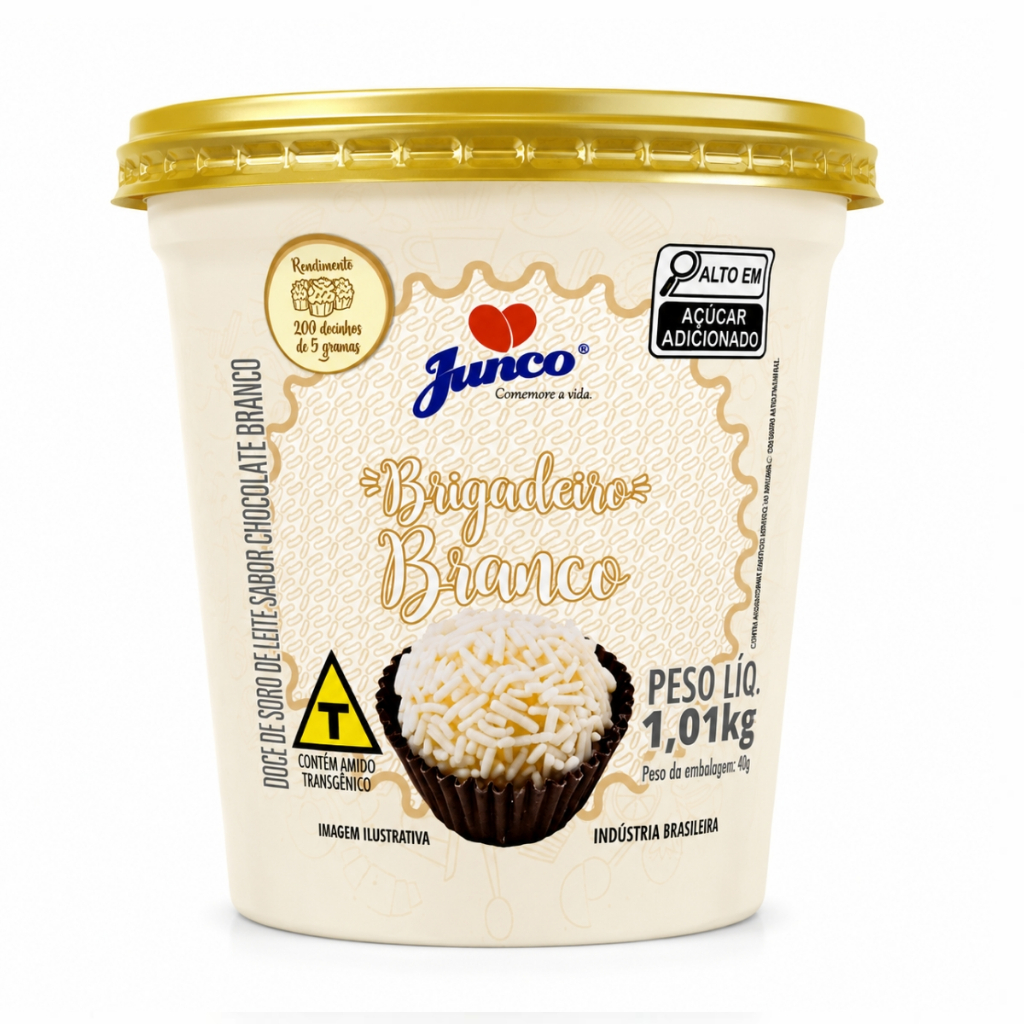 Junco Brigadeiro Branco Pronto 1,01kg