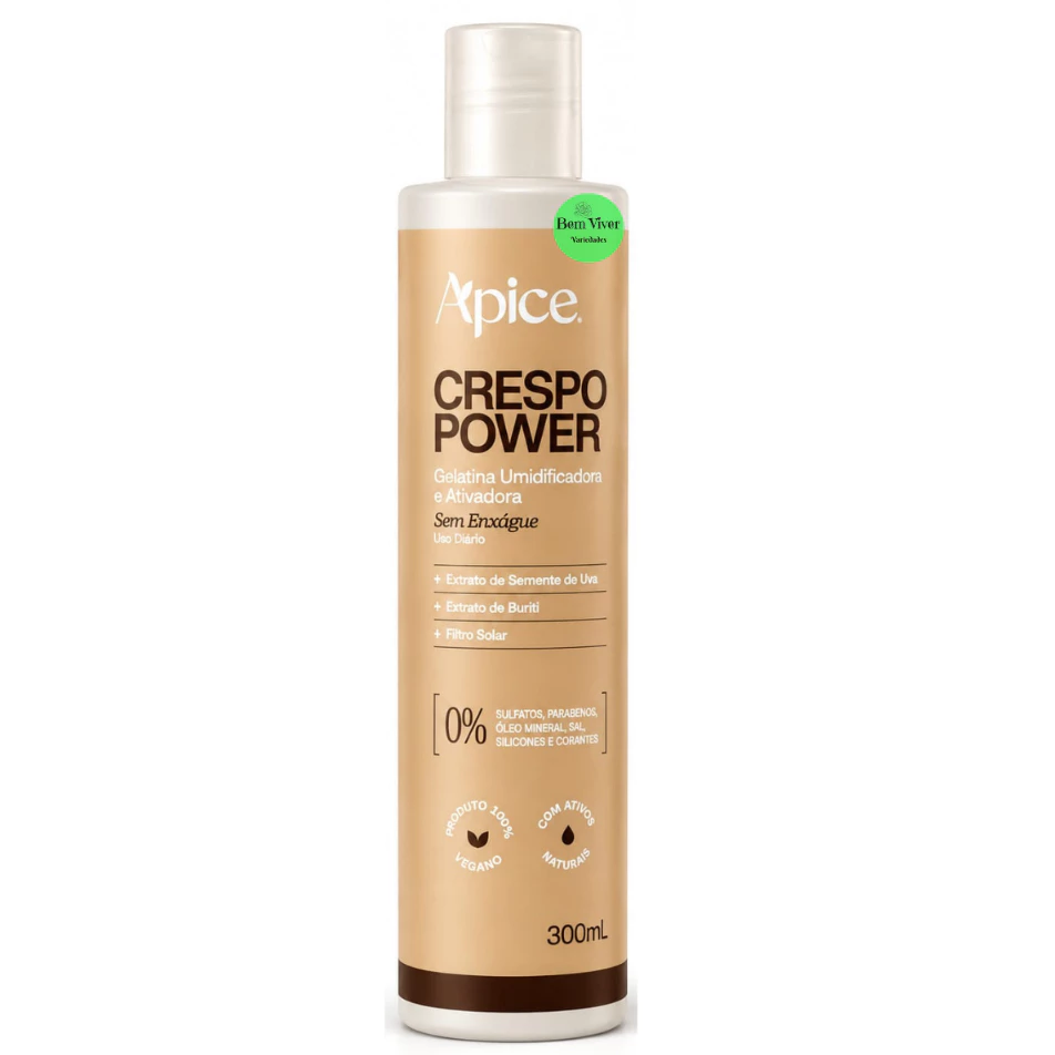 Gelatina Ativadora Apse Crespo Power 300ml