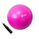 Kit Bola de Ginástica Suíça Pilates 55 65 75cm ROSA Odin Fit · foto 2