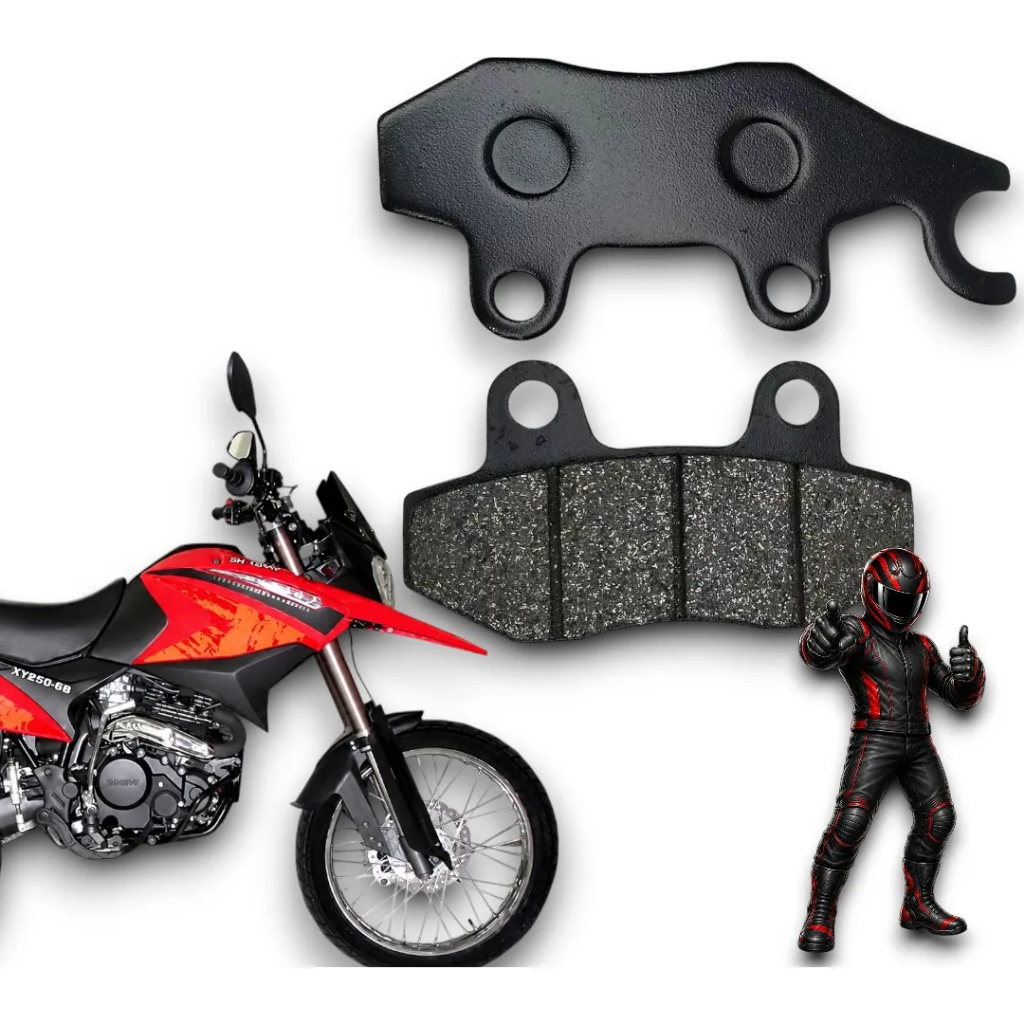 Pastilha De Freio Traseiro Shineray Discover250