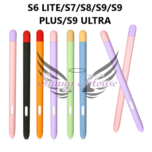 Capa Case Caneta Silicone S-pen Compatível Com S6 Lite/ S7/S8/S9/S9 Plus/S9 Ultra/ S10 FE/ S10 Lite