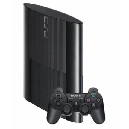 Console PlayStation 3 Super Slim Sony Desbloqueado 250GB / 500GB +2 Controle