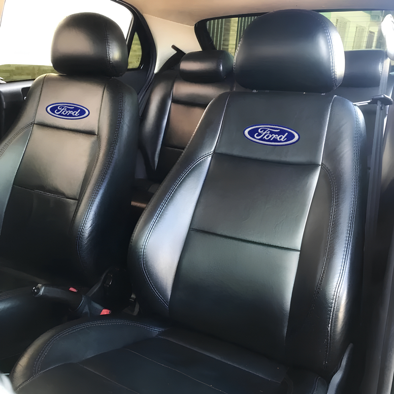 Capa Para Banco Automotivo Carro Couro Ford Proteção Impermeável