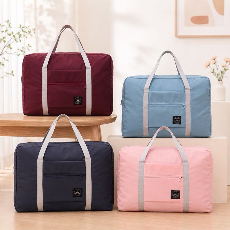 Bolsa de Armazenamento Dobrável Para Viagem Com Grande Capacidade
