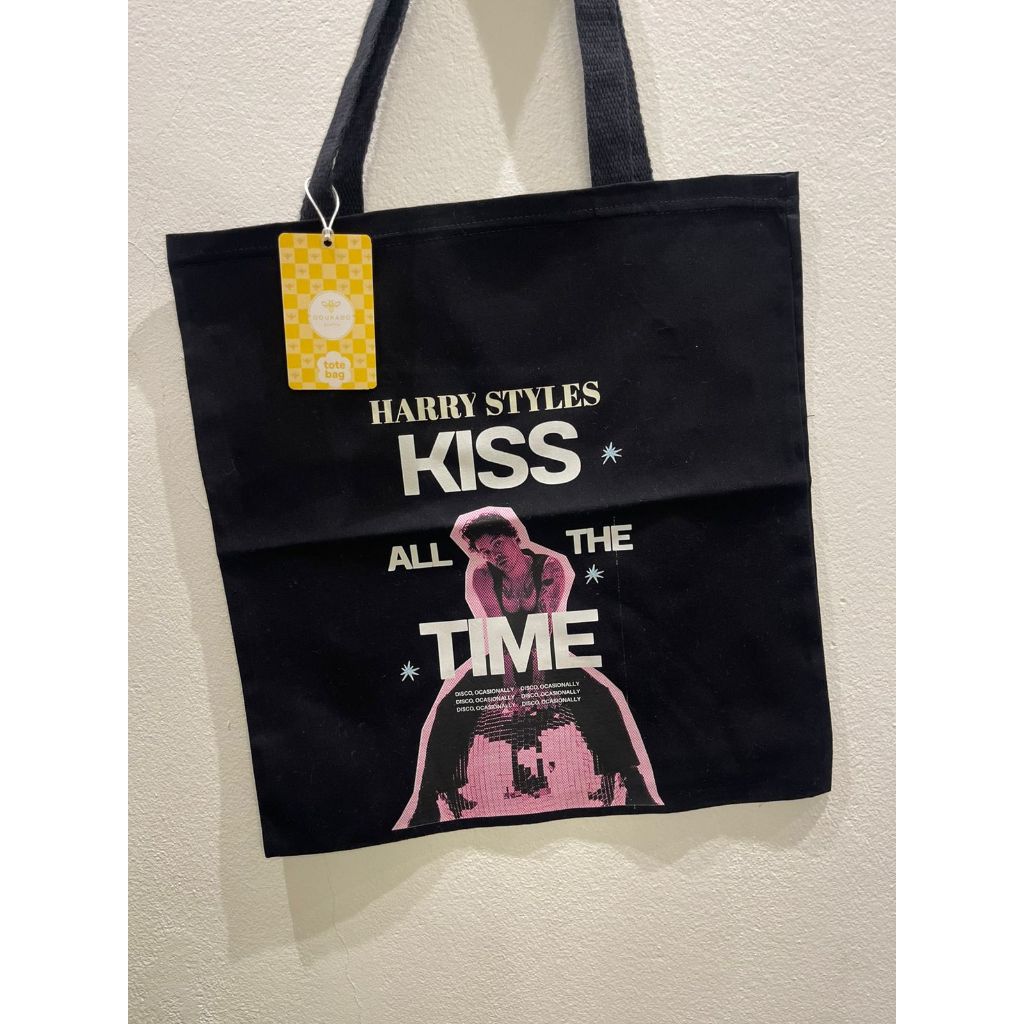 Ecobag Personalizada Harry Styles | Together Together | 100% Algodão cor preta — imagem 2 de 2