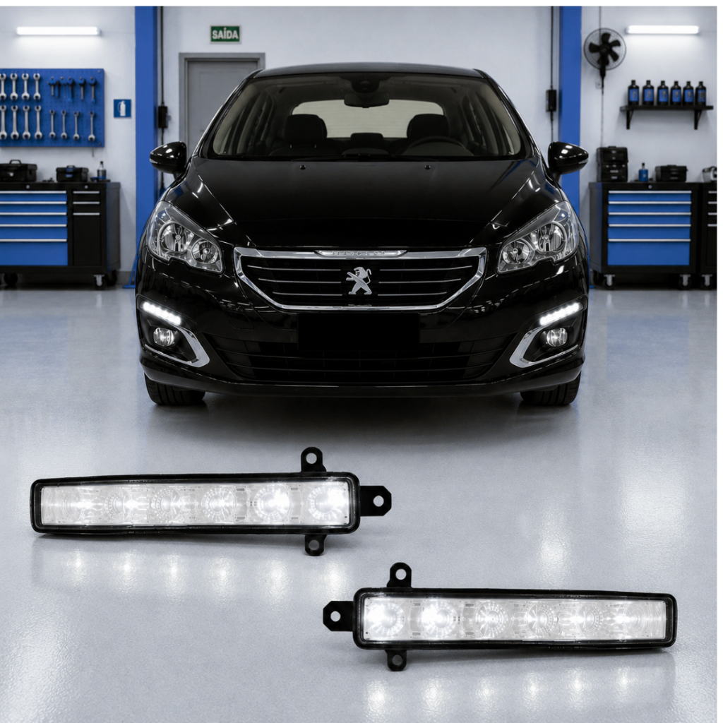 Led Drl Peugeot 308 2016 Até 2018