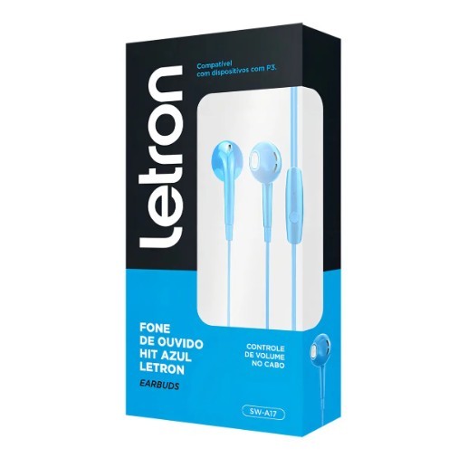 Fone De Ouvido C/ Fio Som De Alta Definição P2 Lelong Le-236 Cor Branco