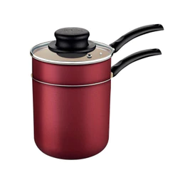 Cuscuzeira Com Antiaderente Turim Tramontina 10cm Vermelho