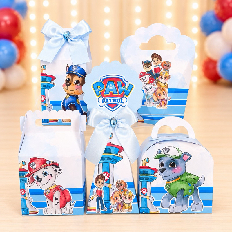 Kit Festa PATRULHA CANINA Caixinhas para festa infantis lembrancinhas de aniversario mimos decoração personalizados