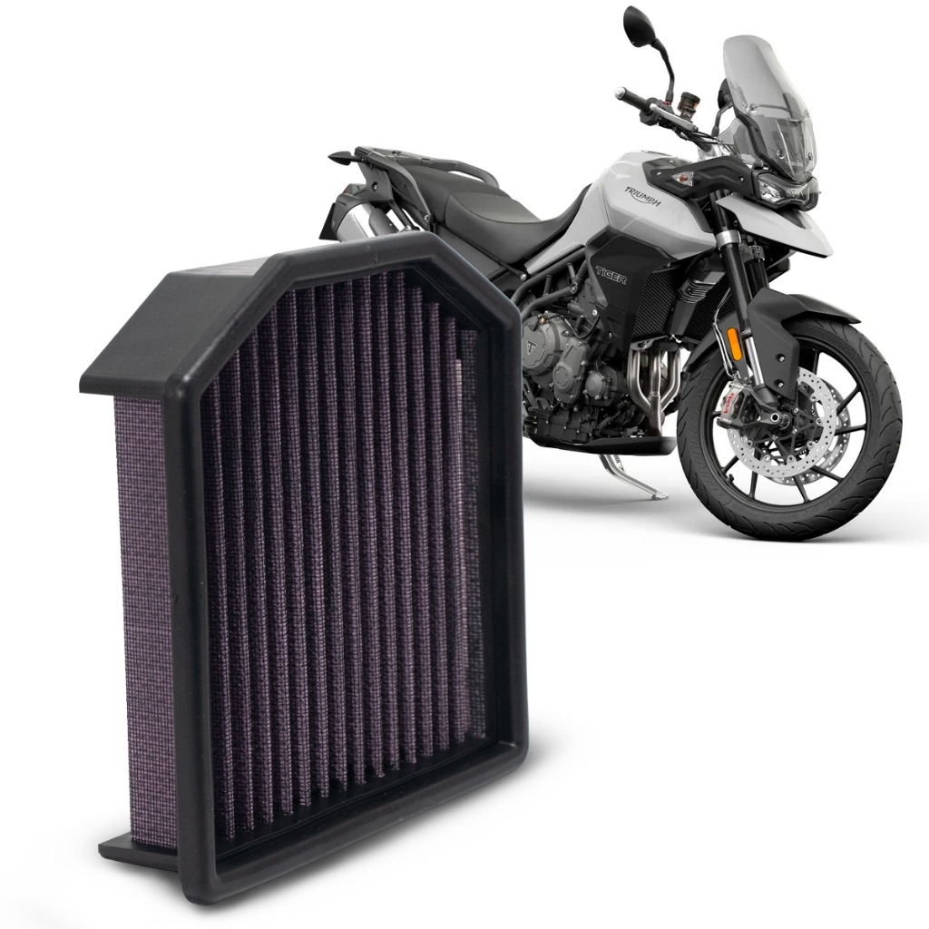 RCI91 FILTRO DE AR INBOX TRIUMPH TIGER 900 2020 EM DIANTE TODAS VERSOES STANDARD/GT/GT PRO/RALLY PRO