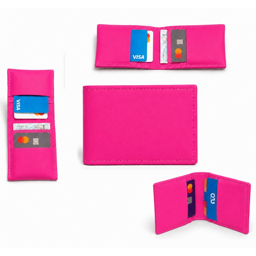 Kit 20 Carteiras Porta Cartões Para Revenda Slim CNH Cartões Compacta Brindes