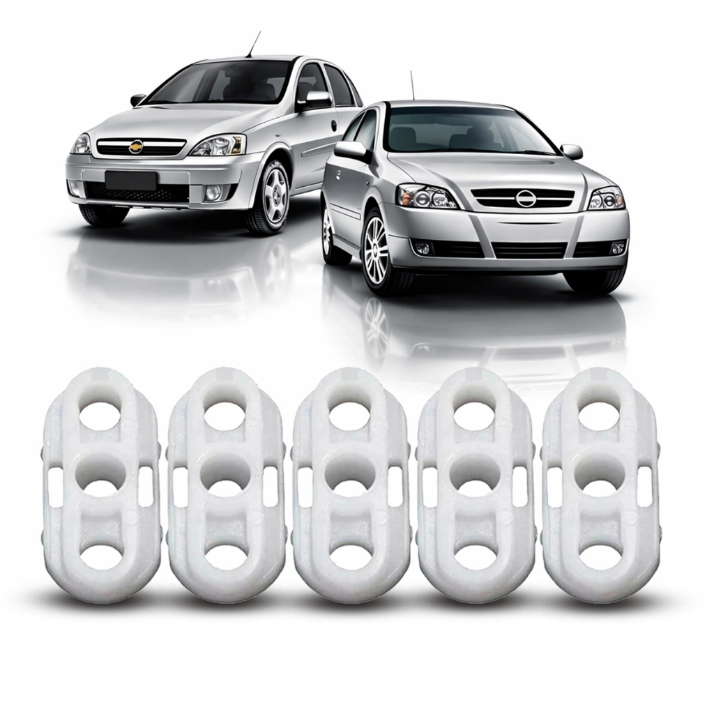 Kit 5 Buchas Braço Máquina Vidro Astra Corsa