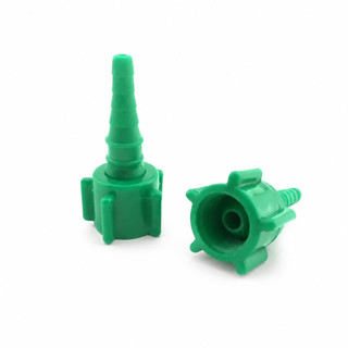 Bico Niple Saída Fluxômetro Oxigênio Conector O2 Adaptador Alta Vedação Uso Hospitalar Clínico Veterinário