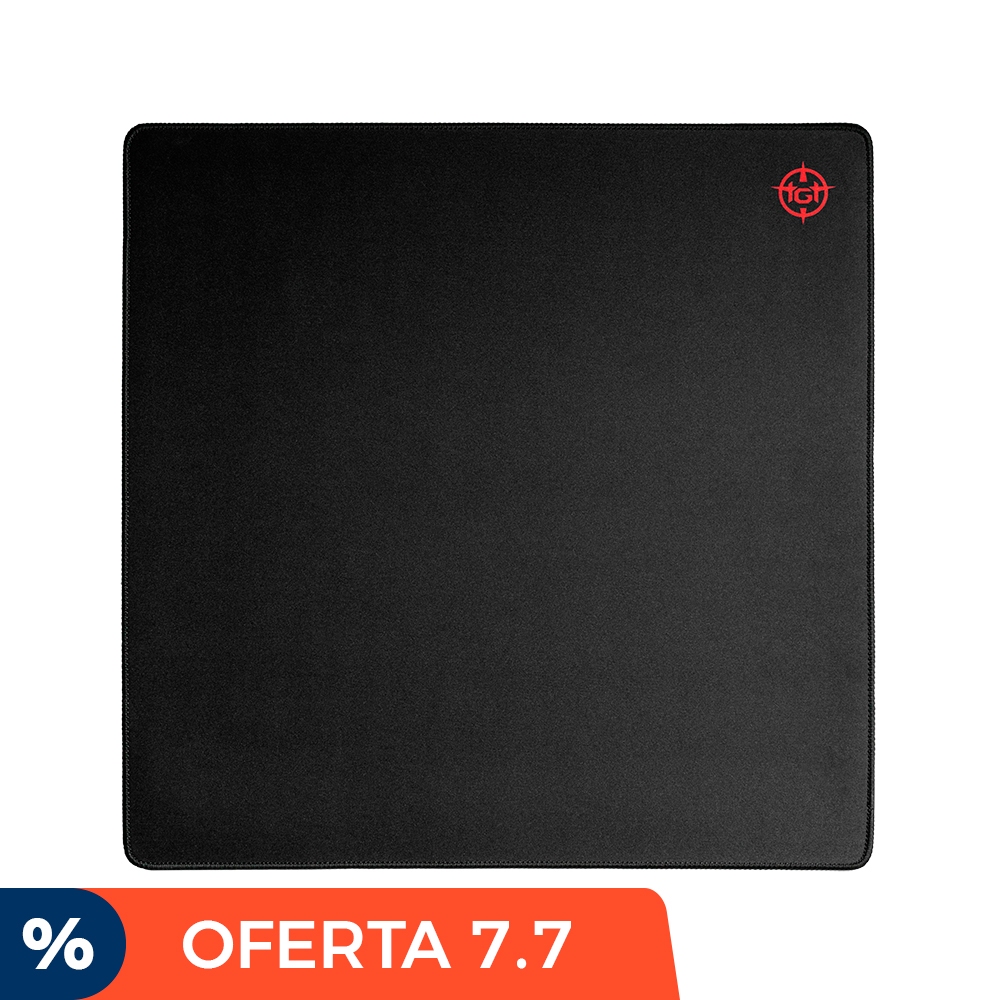 Mousepad Gamer TGT K50M, Grande, 500x500x3mm, Preto, TGT-K50M-GRB01