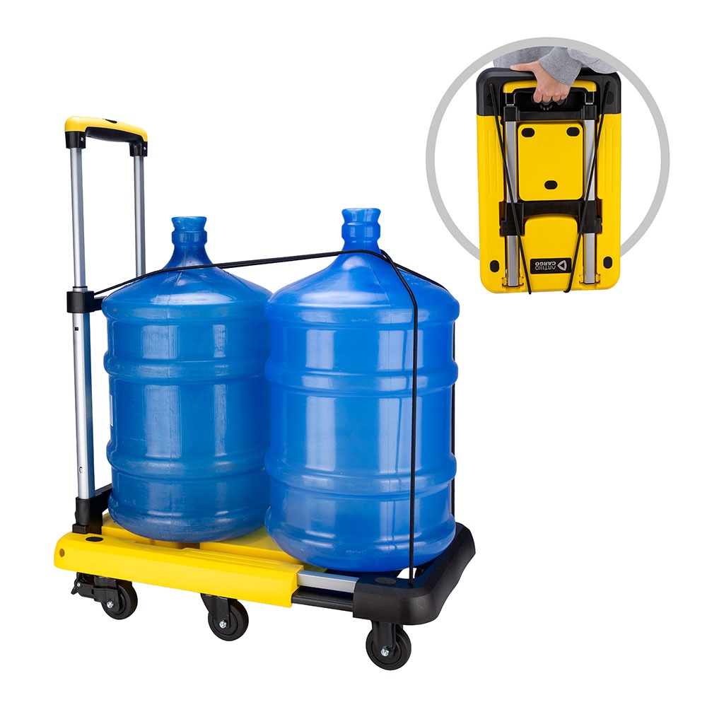Carrinho Plataforma de Carga Dobrável Multiuso Artiko Cargo Expansível Até 100kg