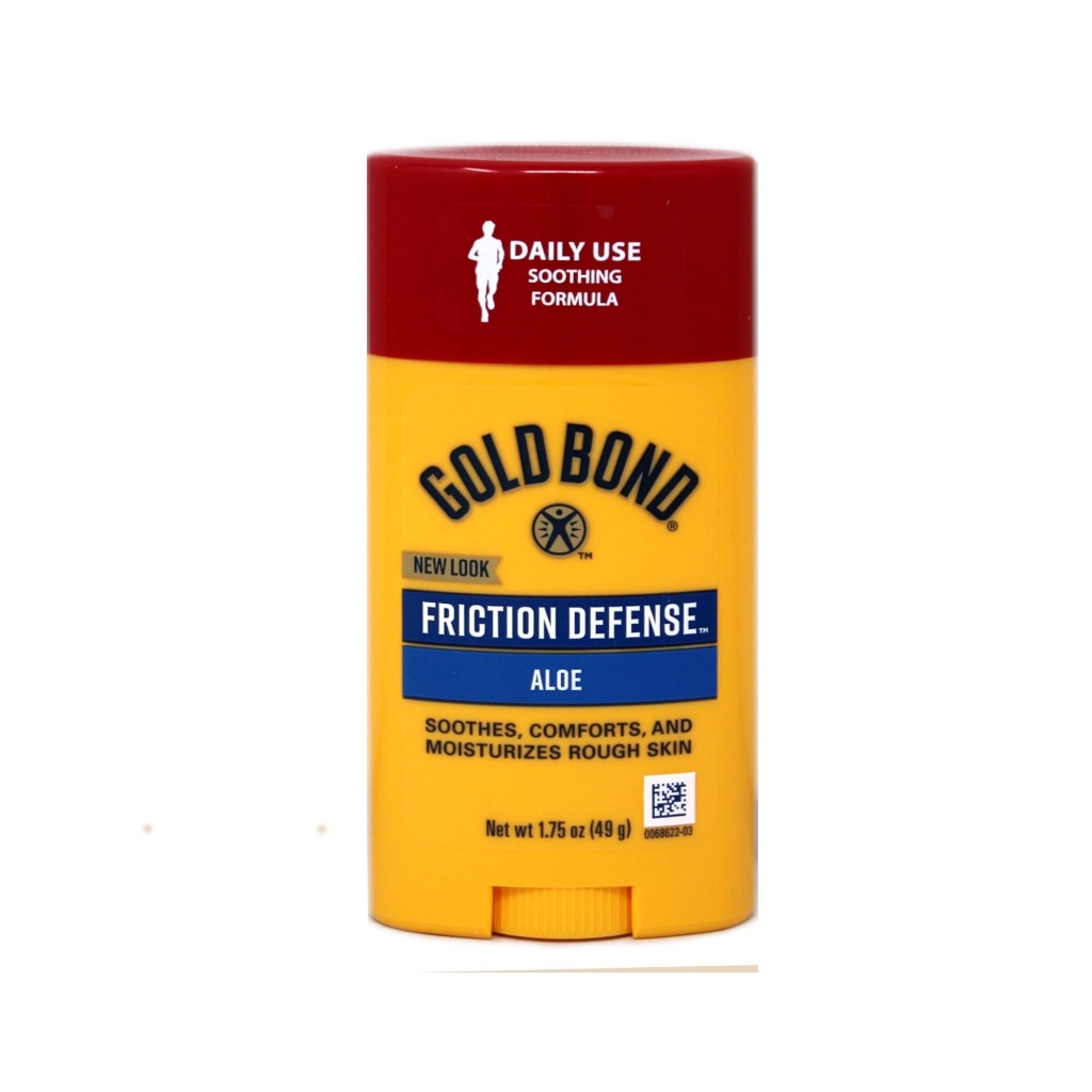 GOLD BOND FRICTION DEFENSE PROTETOR DA FRICÇÃO NA PELE EM BASTAO 40G IMPORTADO EUA
