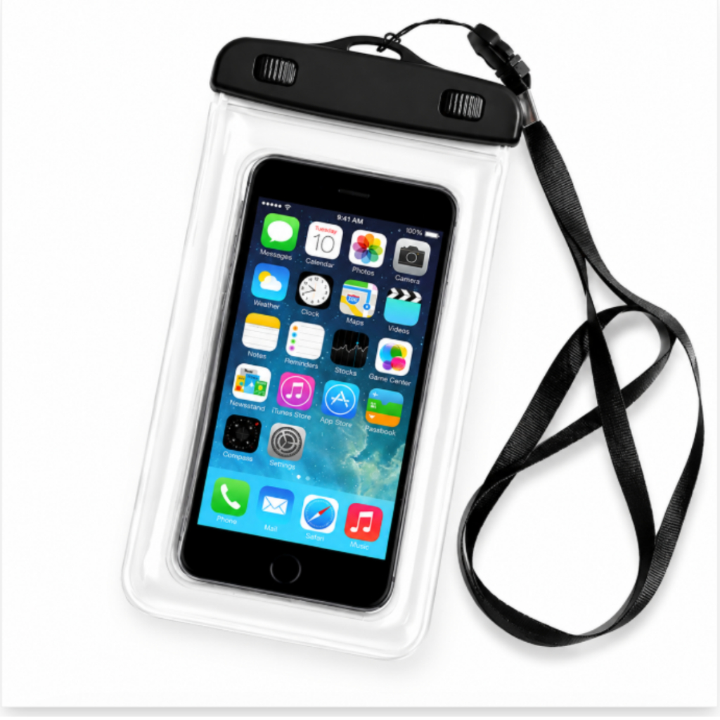 Capa Bolsa Celular Prova Dágua Proteção Mergulhos Chuva Impermeável Transparente Universal Capinhas