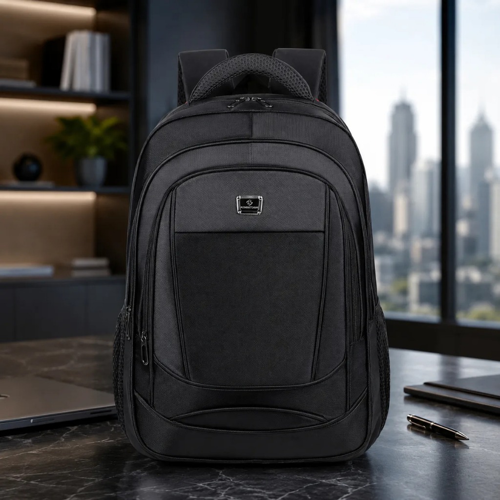 Mochila Masculina Executiva Escolar Notebook Faculdade Viagem Trabalho Reforçada Resistente Zíper Lançamento Tendência