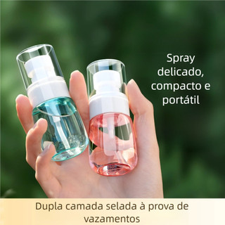 Frasco Spray Recarregável Portátil Loção Sabonete Líquido
