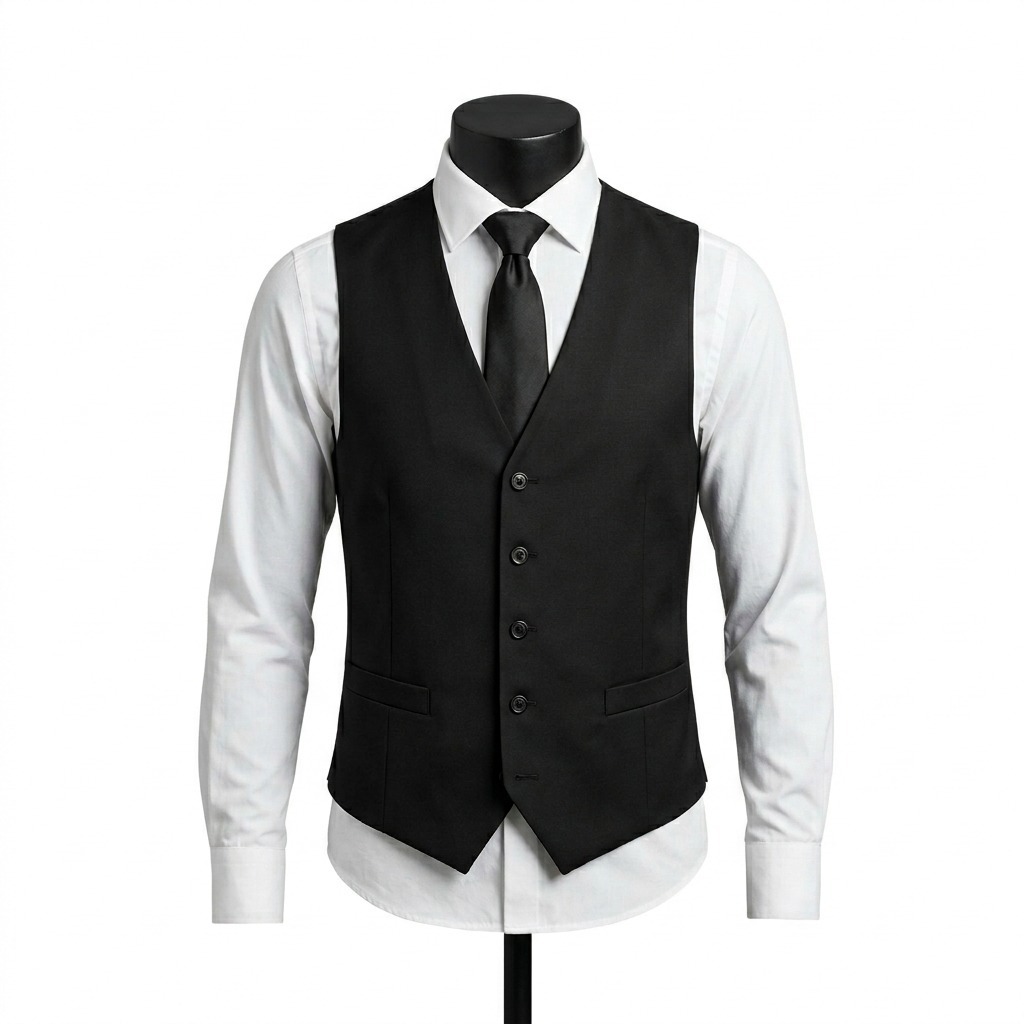 Colete Social Slim Ajustavel Masculino P/ Baristas , Garçons - Oferta