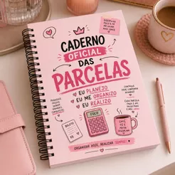 Planner Financeiro Permanente A5 | Organize Suas Contas e Parcelas