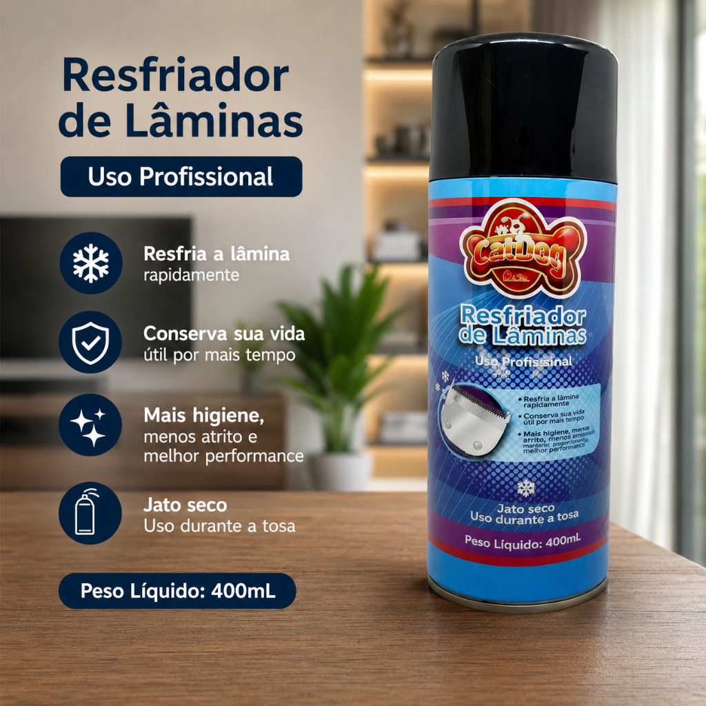 Resfriador De Lâminas Catdog 400ml - Rápido Resfriamento