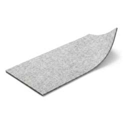 Feltro Protetor de Móveis Riscos Placa 20x48 Espessura 3mm para Cadeiras Mesas Sofás Autoadesivo