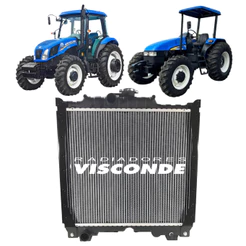 Radiador Agro Visconde New Holland Tl 70 75 80 100 180