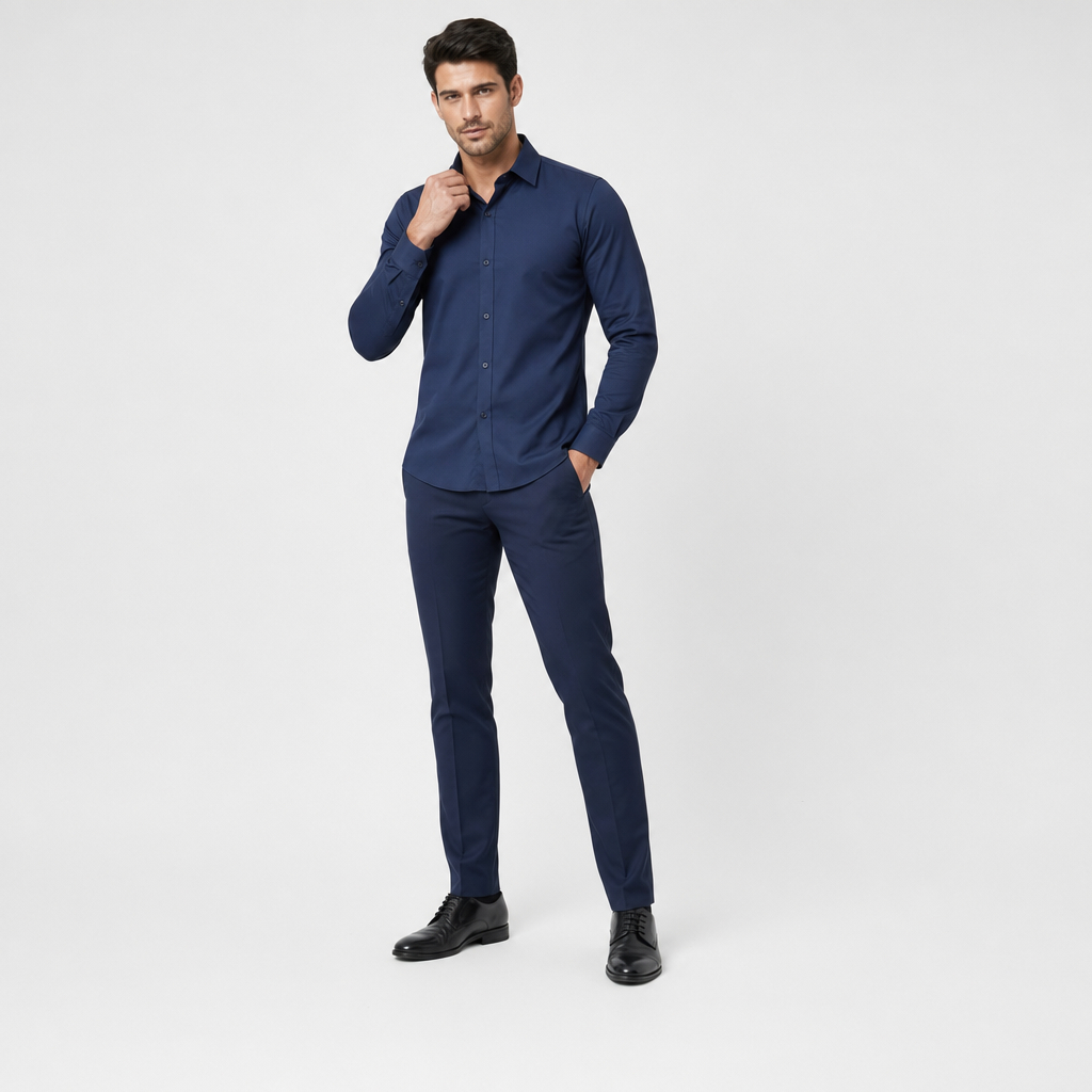 Calça Social Masculina Slim Italiano Alfaiataria - Elegante e Confortavel MAIS VENDIDO